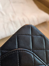Load image into Gallery viewer, Chanel Vintage Small Classic Flap Black Lambskin 24k Gold