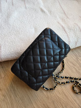 Load image into Gallery viewer, Chanel 17c Mini Rectangle Black Caviar Gold Hw