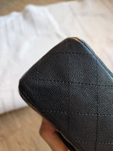 Load image into Gallery viewer, Chanel 17c Mini Rectangle Black Caviar Gold Hw
