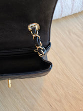 Load image into Gallery viewer, Chanel 17c Mini Rectangle Black Caviar Gold Hw