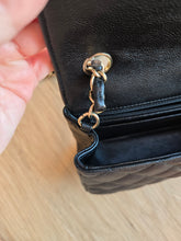 Load image into Gallery viewer, Chanel 17c Mini Rectangle Black Caviar Gold Hw