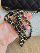 Load image into Gallery viewer, Chanel 17c Mini Rectangle Black Caviar Gold Hw