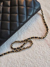 Load image into Gallery viewer, Chanel Classic Clutch with Chain Caviar Gold Hw