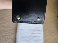 Load image into Gallery viewer, Hermes Mini Kelly 20 Vintage Box Leather Black Gold Hw