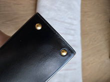 Load image into Gallery viewer, Hermes Mini Kelly 20 Vintage Box Leather Black Gold Hw