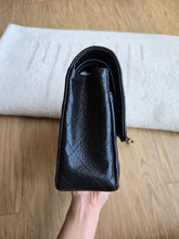 Load image into Gallery viewer, Chanel Classic Medium Flap Black Caviar 24k Gold