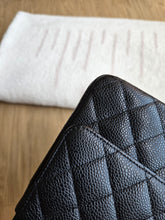 Load image into Gallery viewer, Chanel Classic Medium Flap Black Caviar 24k Gold