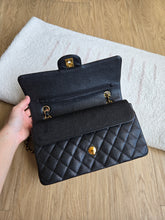 Load image into Gallery viewer, Chanel Classic Medium Flap Black Caviar 24k Gold