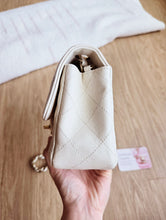 Load image into Gallery viewer, Chanel 17c Ivory Caviar Mini Rectangle Gold Hw