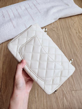 Load image into Gallery viewer, Chanel 17c Ivory Caviar Mini Rectangle Gold Hw