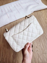 Load image into Gallery viewer, Chanel 17c Ivory Caviar Mini Rectangle Gold Hw