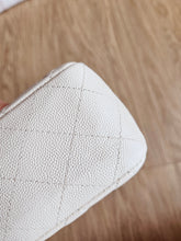 Load image into Gallery viewer, Chanel 17c Ivory Caviar Mini Rectangle Gold Hw