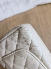 Load image into Gallery viewer, Chanel 17c Ivory Caviar Mini Rectangle Gold Hw