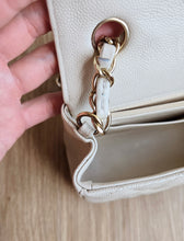 Load image into Gallery viewer, Chanel 17c Ivory Caviar Mini Rectangle Gold Hw