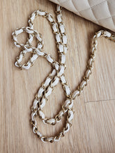 Load image into Gallery viewer, Chanel 17c Ivory Caviar Mini Rectangle Gold Hw