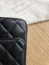 Load image into Gallery viewer, Chanel Mini Caviar Square Black 24k Gold Hardware