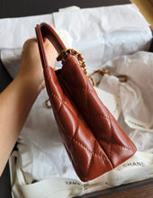 Load image into Gallery viewer, Chanel Kelly Small Caramel Brown Gold Hardware