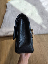 Load image into Gallery viewer, Chanel Classic Medium Flap Black Caviar 24k Gold