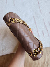 Load image into Gallery viewer, Chanel Mocha Dark Beige Small Classic Flap Vintage 24k Gold