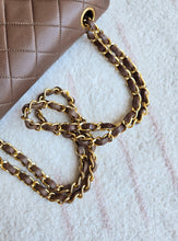 Load image into Gallery viewer, Chanel Mocha Dark Beige Small Classic Flap Vintage 24k Gold