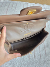 Load image into Gallery viewer, Chanel Mocha Dark Beige Small Classic Flap Vintage 24k Gold