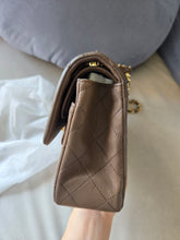 Load image into Gallery viewer, Chanel Mocha Dark Beige Small Classic Flap Vintage 24k Gold