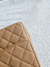Load image into Gallery viewer, Chanel Dark Beige Caviar Small Classic Flap 24k Gold