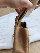 Load image into Gallery viewer, Chanel Dark Beige Caviar Small Classic Flap 24k Gold
