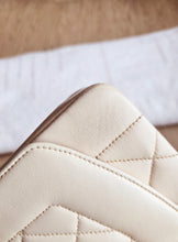 Load image into Gallery viewer, Chanel Ivory Beige Diana Small 24k Gold