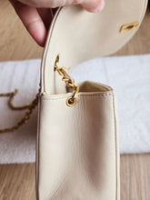Load image into Gallery viewer, Chanel Ivory Beige Diana Small 24k Gold