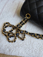 Load image into Gallery viewer, Chanel Small Classic Flap Black Caviar Gold Hardware