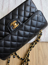 Load image into Gallery viewer, Chanel Small Classic Flap Black Caviar Gold Hardware