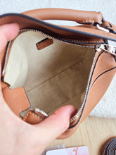 Load image into Gallery viewer, Loewe Classic Mini Puzzle Bag in Tan Calfskin