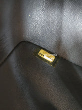 Load image into Gallery viewer, Chanel 18B Grey Classic Mini Caviar Square Champagne Gold