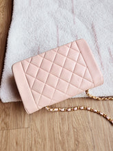 Load image into Gallery viewer, Chanel Powder Pink Diana Small 24k Gold