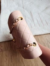 Load image into Gallery viewer, Chanel Powder Pink Diana Small 24k Gold