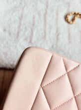 Load image into Gallery viewer, Chanel Powder Pink Diana Small 24k Gold