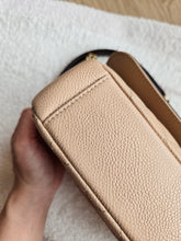 Load image into Gallery viewer, Chanel Filigree Small Flap Caviar Beige/Black