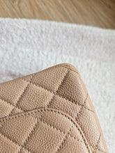 Load image into Gallery viewer, Chanel Filigree Small Flap Caviar Beige/Black