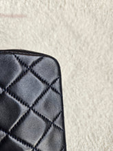 Load image into Gallery viewer, Chanel Mini Statement Flap Vtg Navy 24k Gold