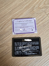 Load image into Gallery viewer, Chanel Mini Statement Flap Vtg Navy 24k Gold