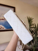 Load image into Gallery viewer, Chanel Classic Small Flap White Caviar 24k Gold
