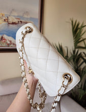 Load image into Gallery viewer, Chanel 17c Ivory Mini Square Gold Hardware