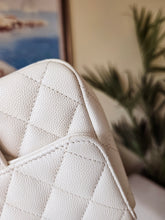 Load image into Gallery viewer, Chanel 17c Ivory Mini Square Gold Hardware