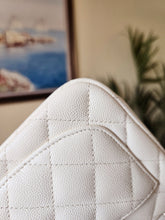 Load image into Gallery viewer, Chanel 17c Ivory Mini Square Gold Hardware