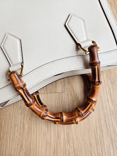 Load image into Gallery viewer, Gucci Diana Tote S/M Ivory Bamboo Handle