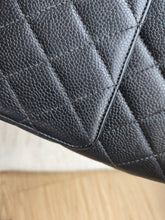 Load image into Gallery viewer, Chanel Kelly Small Vtg Black Caviar 24k Gold