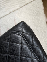 Load image into Gallery viewer, Chanel Kelly Small Vtg Black Caviar 24k Gold