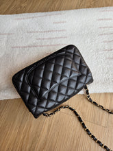 Load image into Gallery viewer, Chanel Mini Rectangle Black Caviar Gold Hw