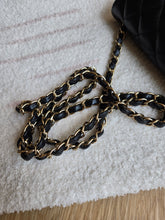 Load image into Gallery viewer, Chanel Mini Rectangle Black Caviar Gold Hw